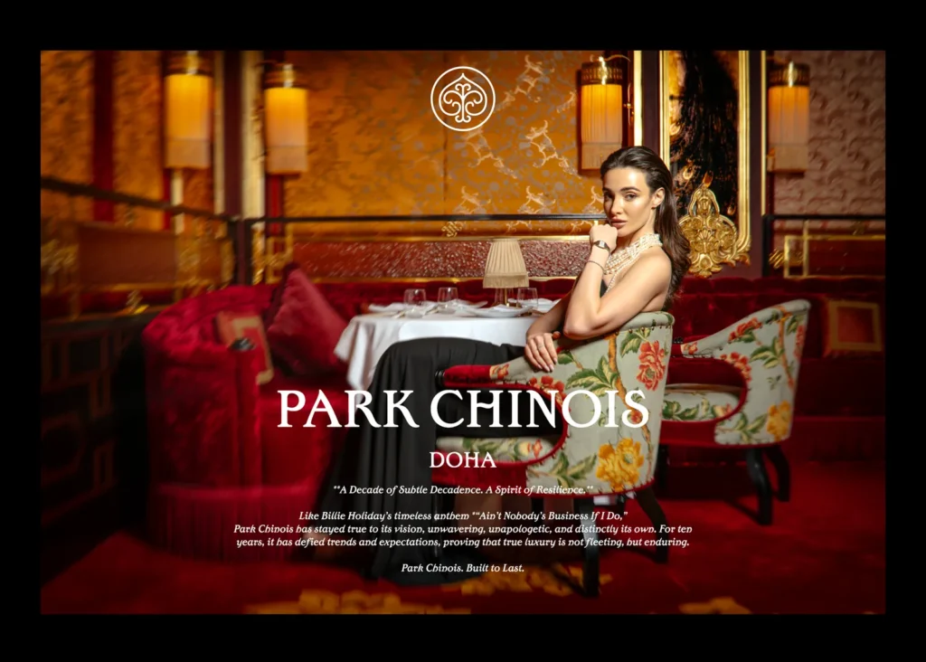 How to choose a creative agency in Qatar: Park Chinois Doha campaign